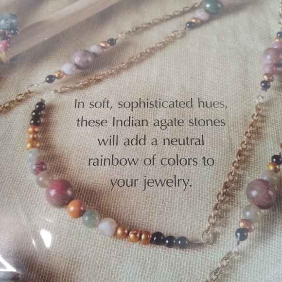 Annie's Simply Beads Kit of the Month Club Sophisticated Stones Jewelry DIY Set - Picture 3 of 7